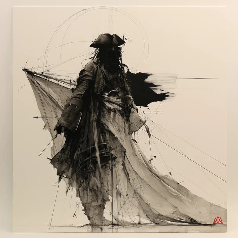 BLACK SAIL — The League — artwork detail