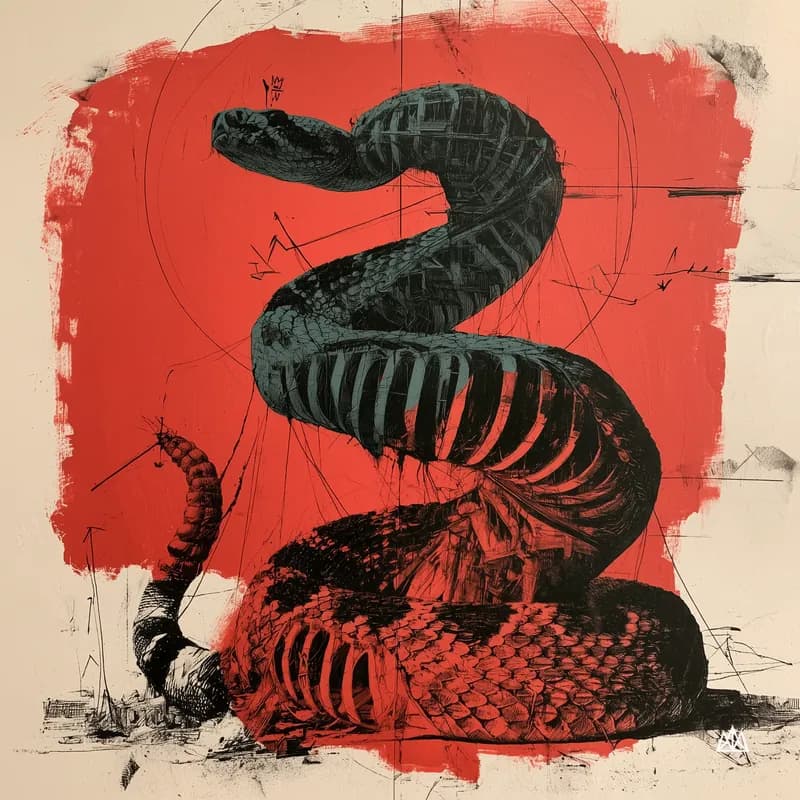 RATTLER — The Majors — artwork detail