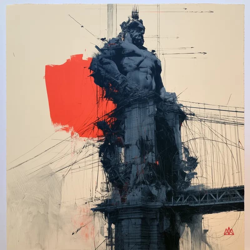 SENTINEL SPAN — The Majors — artwork detail