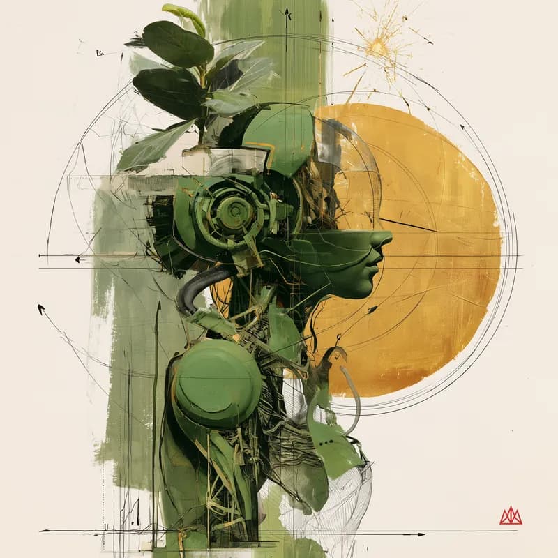 GREEN COLLAR — The Majors — artwork detail